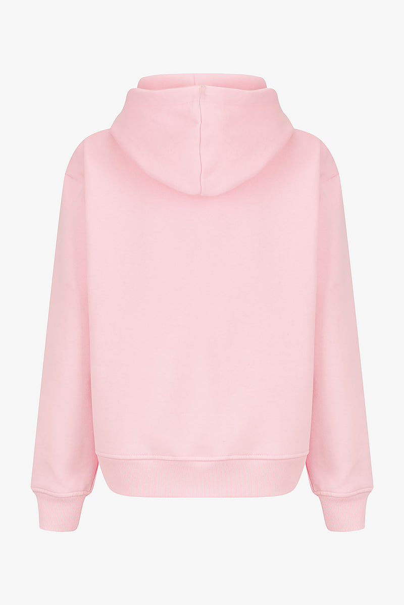 Women Rare Hoodie - Light Pink – alt view