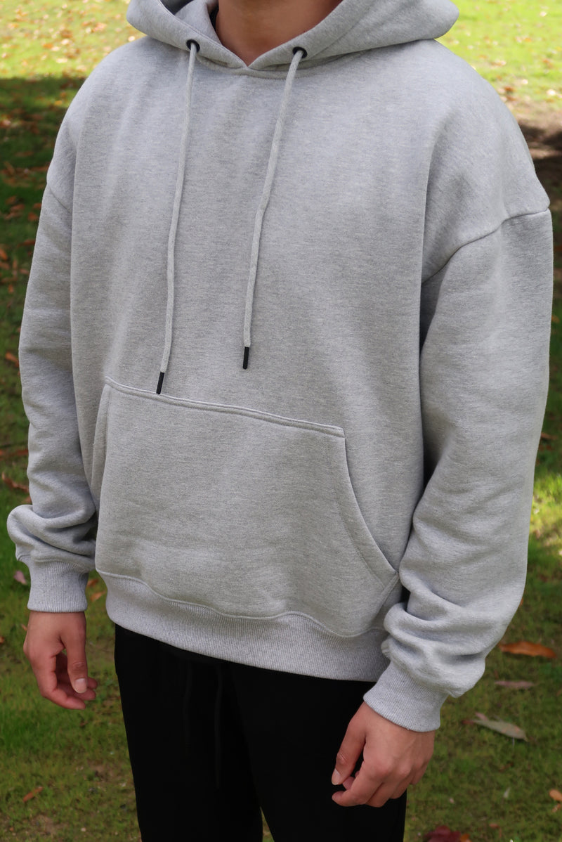 Brushed Hoodie - Grey