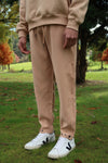 Snap-Button Trackpants - Beige