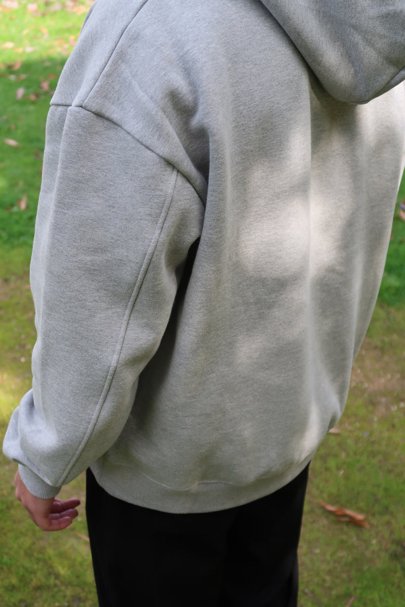 Brushed Hoodie - Grey