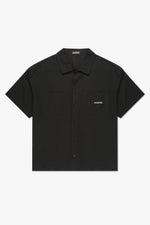 Linen Summer Shirt - Black