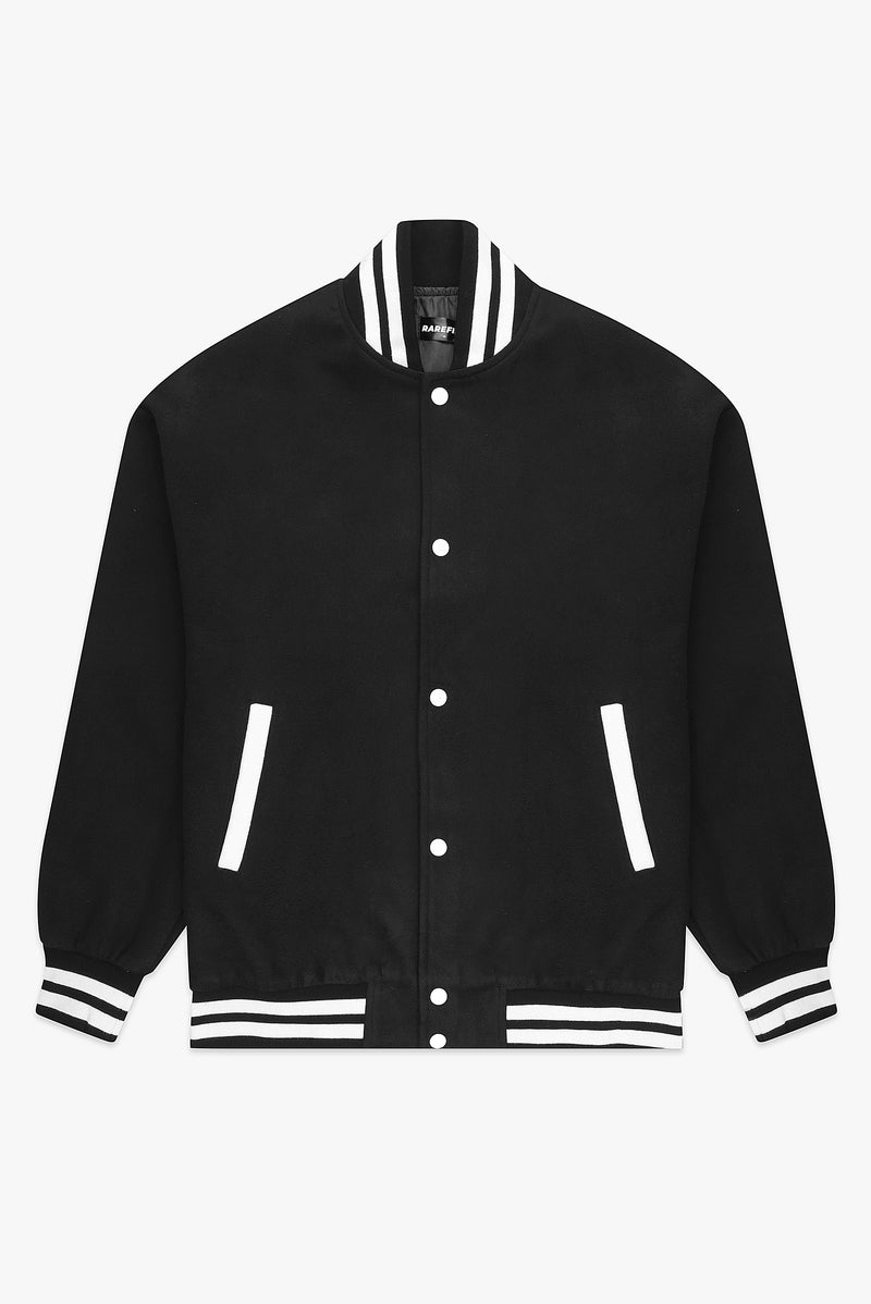 Classic Bomber Jacket - Black