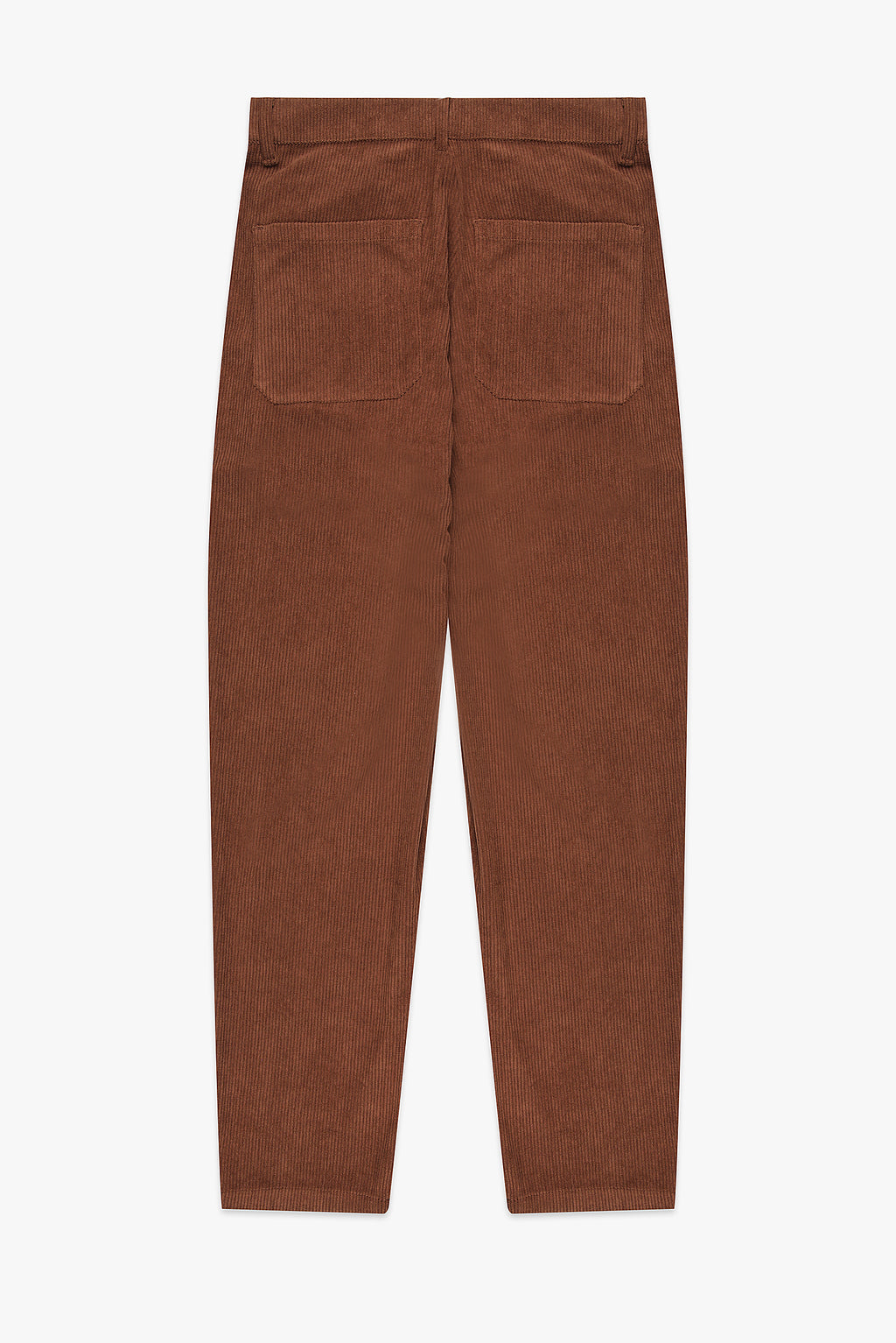 Tailored Corduroy Pants - Brown