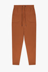 Zipped Trackpants - Brown