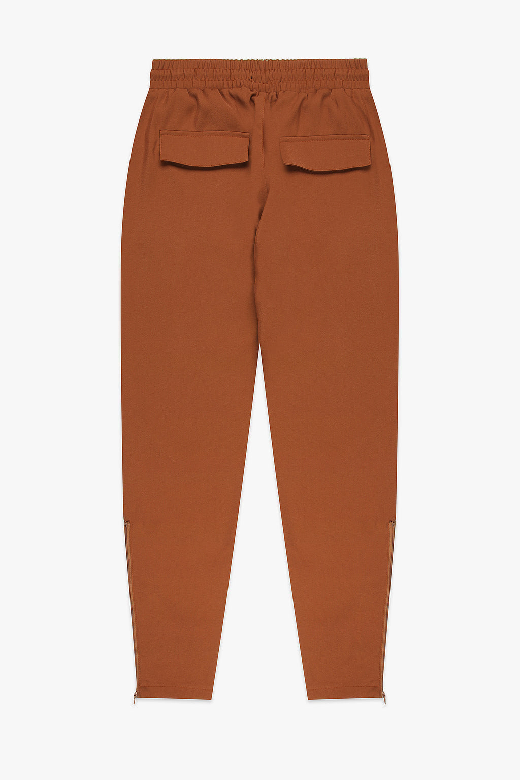 Zipped Trackpants - Brown