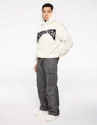 Curved Logo Hoodie