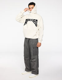 Curved Logo Hoodie