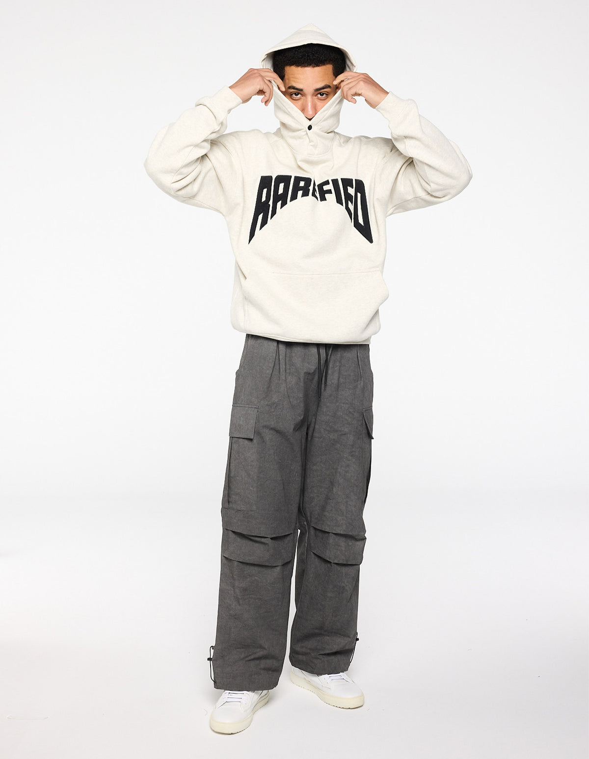 Curved Logo Hoodie