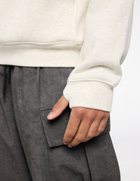 Curved Logo Hoodie
