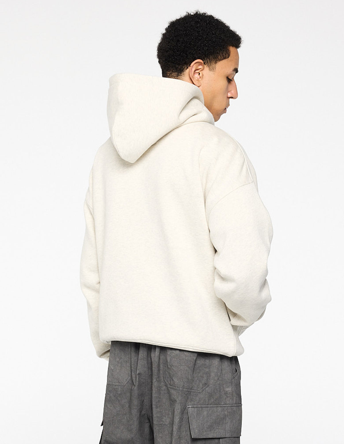 Curved Logo Hoodie