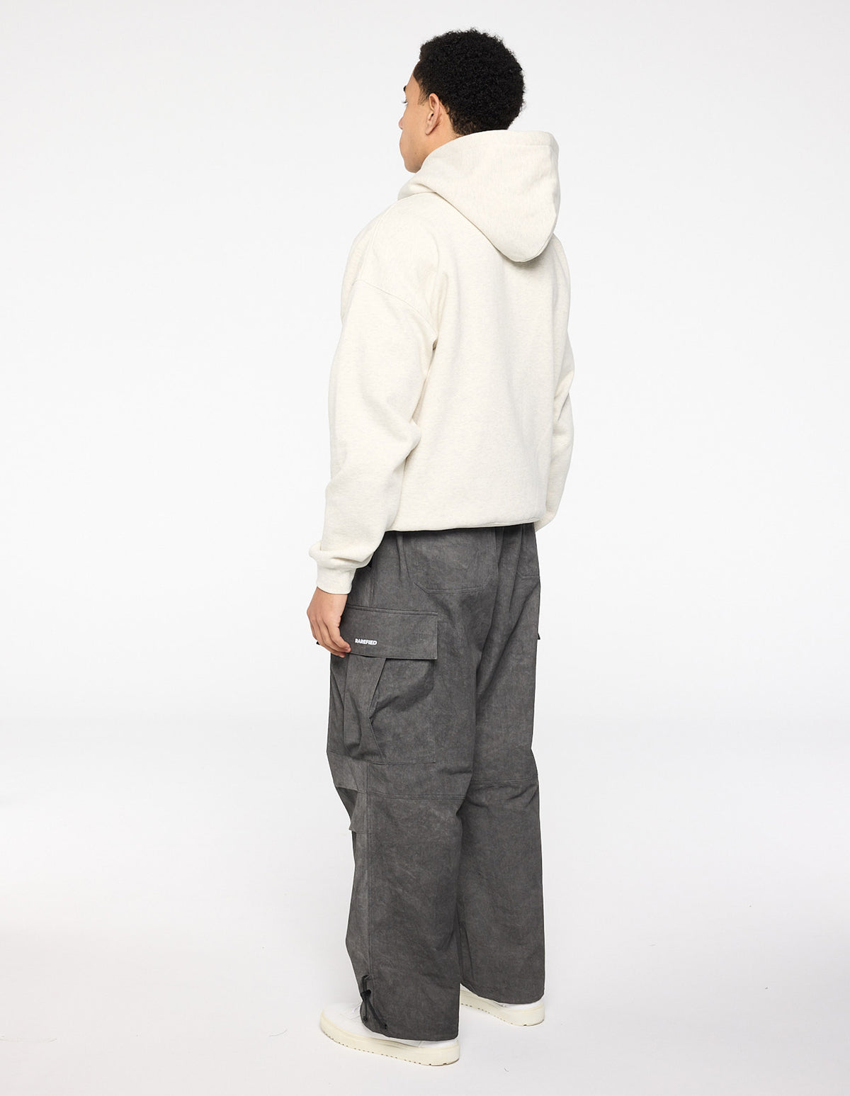 Curved Logo Hoodie