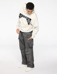 Curved Logo Hoodie