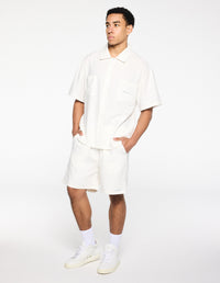 Rarefied Linen Shorts - White