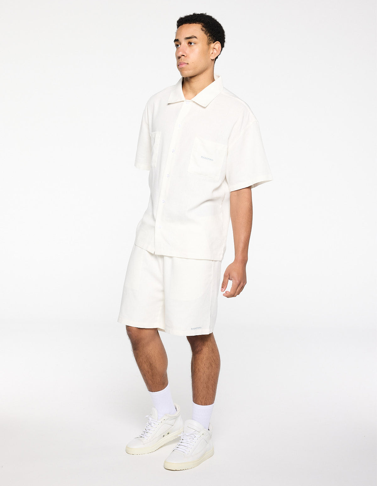 Rarefied Linen Shorts - White