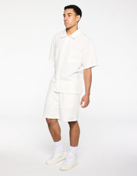 Rarefied Linen Shorts - White