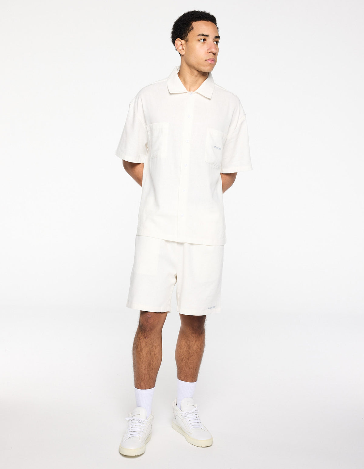 Rarefied Linen Shorts - White