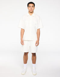 Rarefied Linen Shorts - White