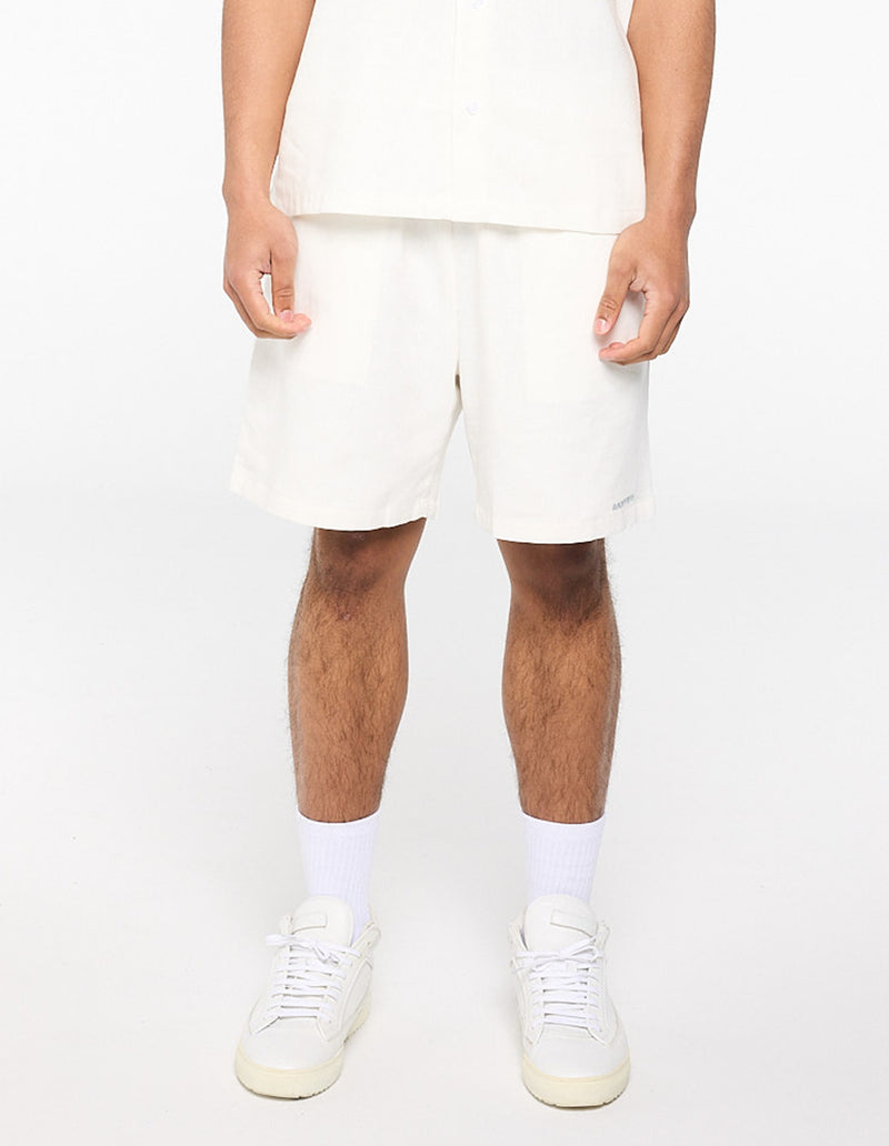 Rarefied Linen Shorts - White