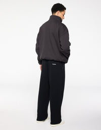 Quarter Zip Jumper - Charcoal
