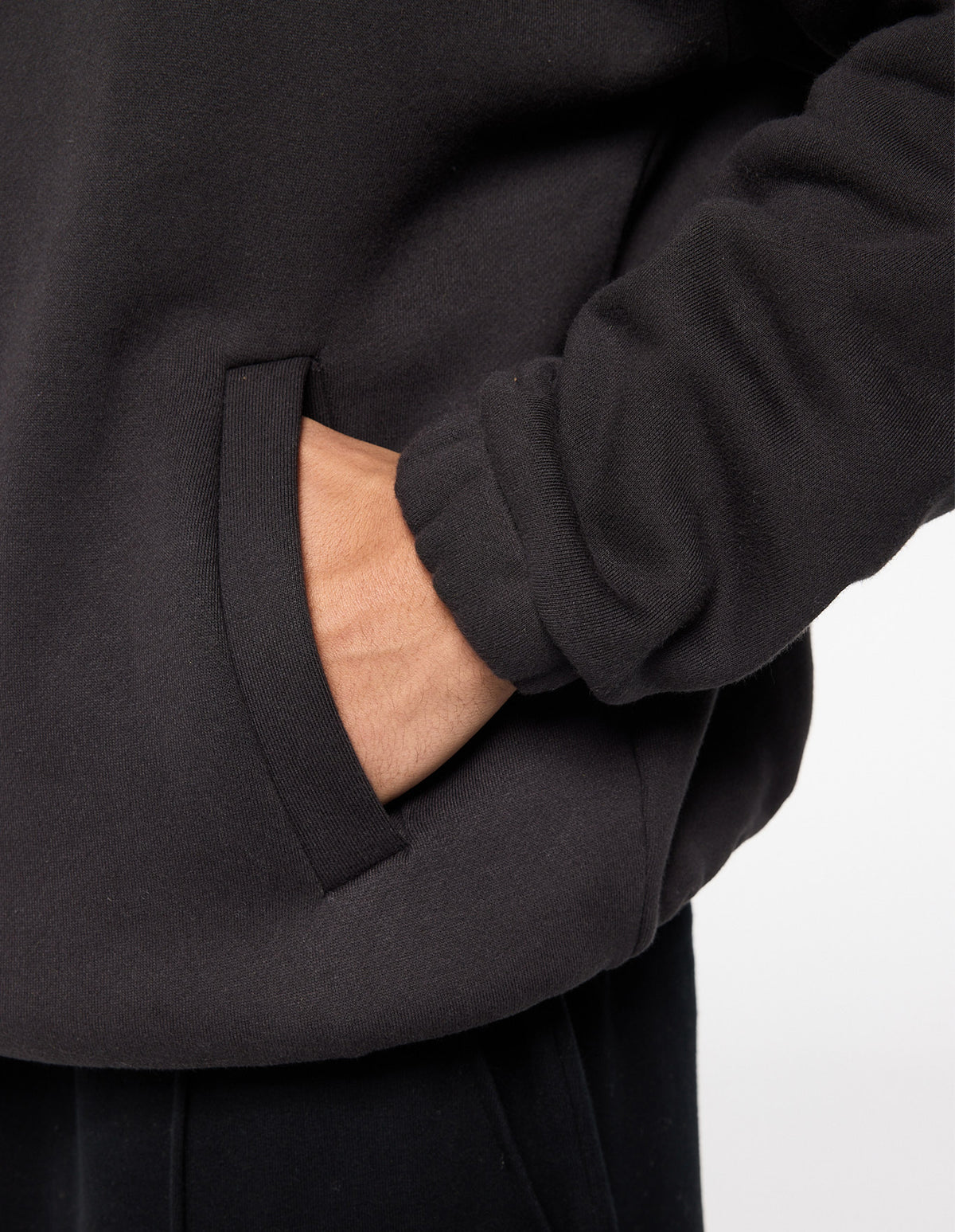 Quarter Zip Jumper - Charcoal