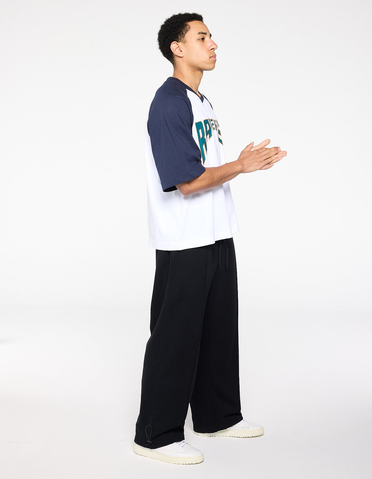 Pleated Sweat Pants