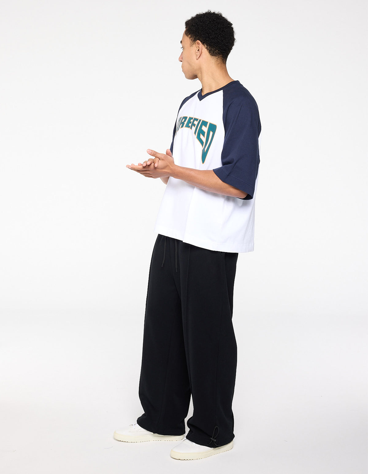 Pleated Sweat Pants