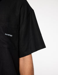 Linen Summer Shirt - Black