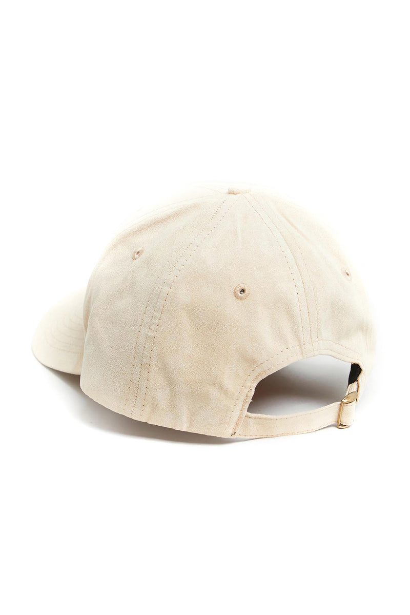 Suede Cap