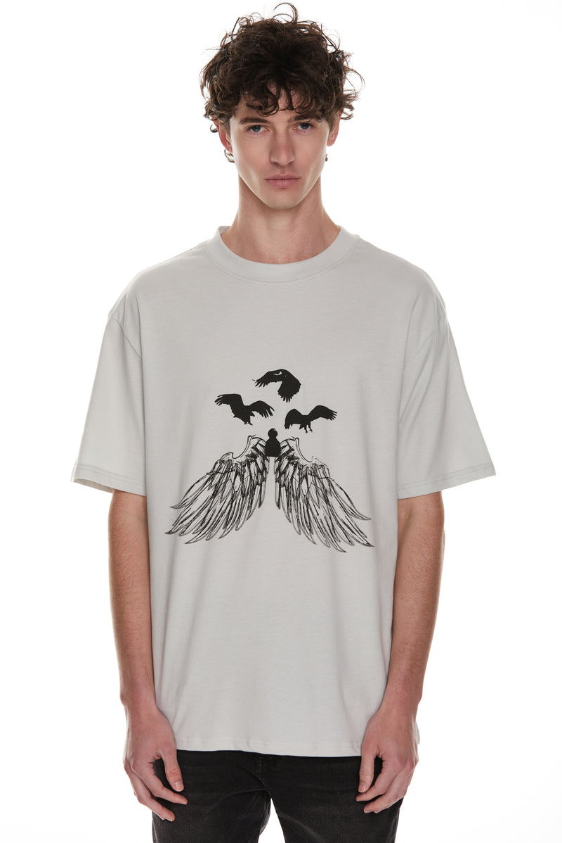 Dreams of Flying T-Shirt - Seal Gray