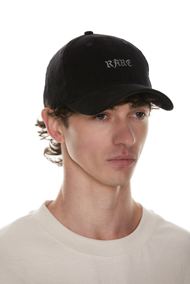 Rare Corduroy Cap - Black