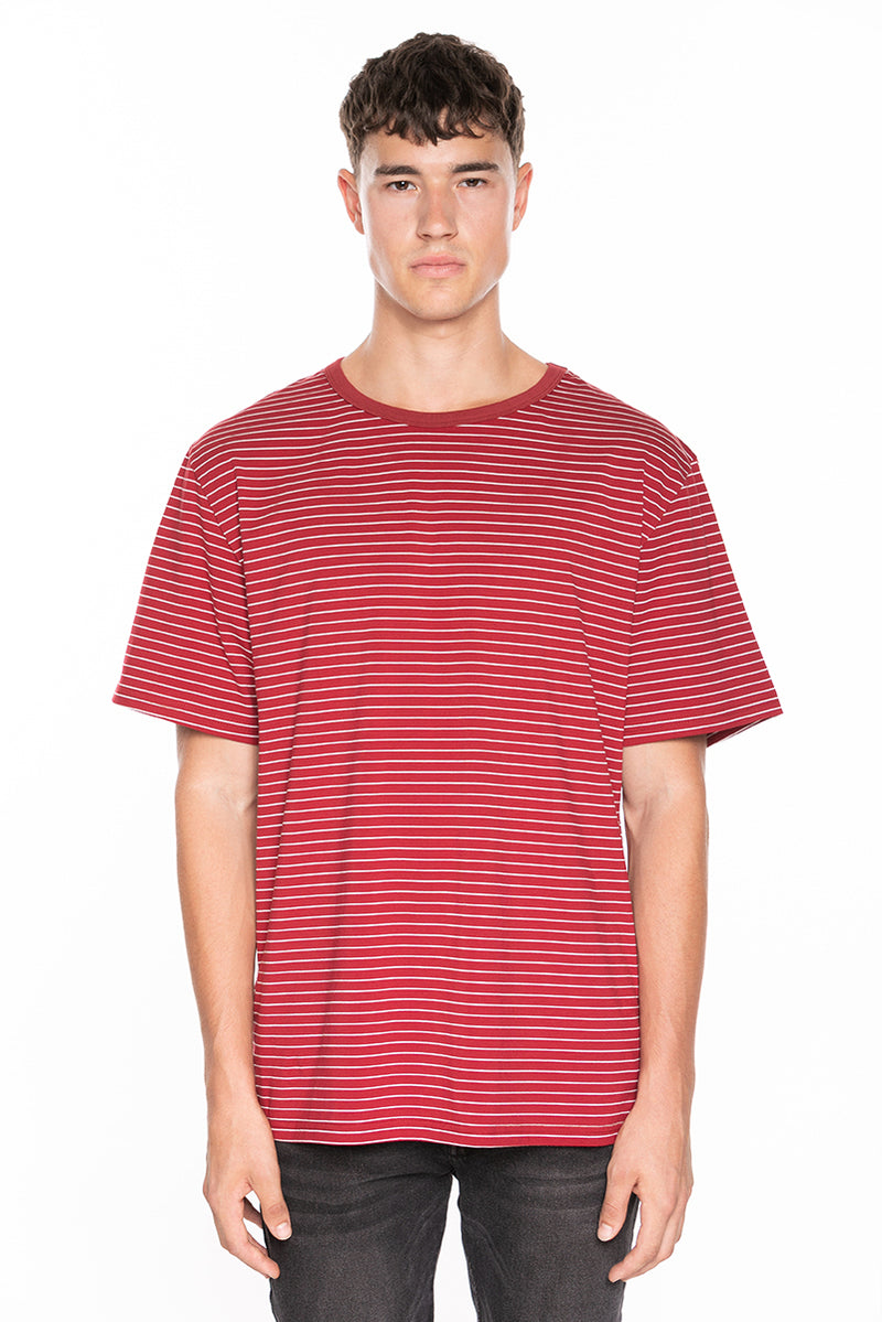 Stripe T-Shirt - Red/White