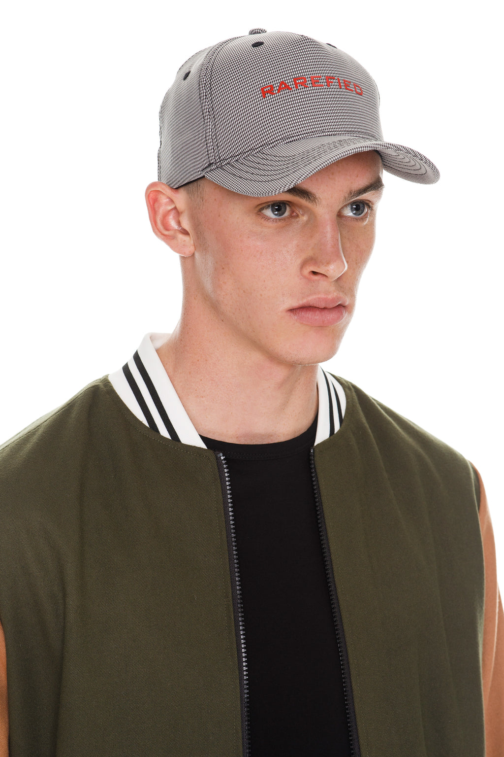 Plaid Rarefied Cap – Grey