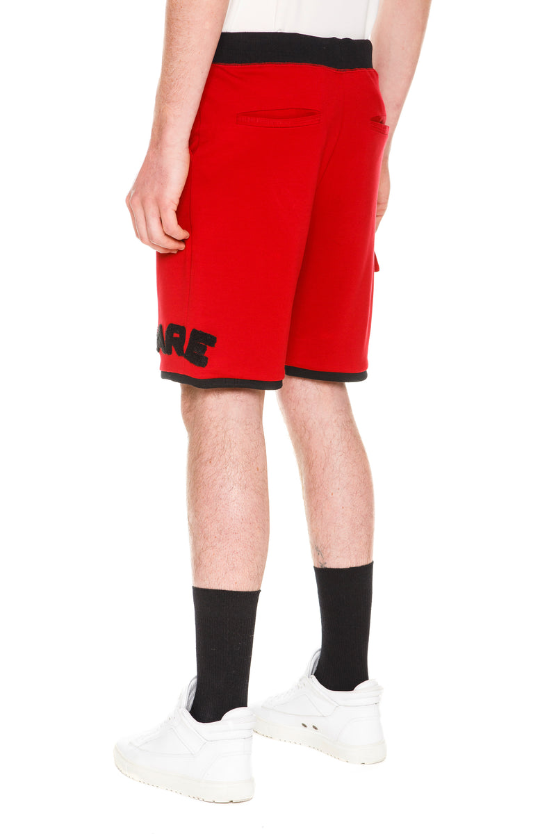 Red  Rare Shorts - Five-Pocket Styling